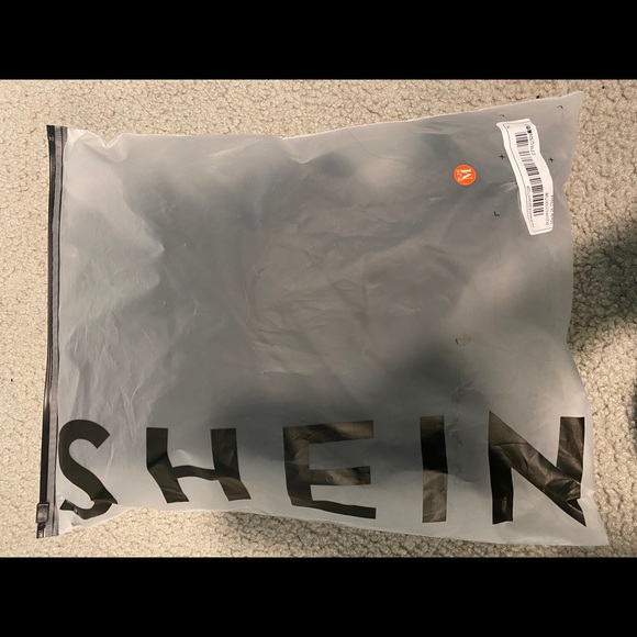 Drawstring Solid Black Dress. NEVER WORN - Picture 3 of 4